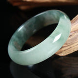 Zheru Jewelry Burmese Light Jade 54-64mm Bracelet - Princess Gift