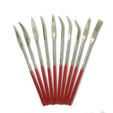 140X3mm Needle Files Jeweler Diamond Carving Craft Tool Metal Glass Stone