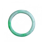 Zheru Jewelry Natural Burmese Jade Two-Color Bracelet Women's Jewelry