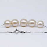 Natural Pearl Pendant 925 Sterling Silver Jewelry Women Gift