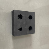 Graphite Crucible Mold Flower Shape Ingot Mold for Silver Jewelry