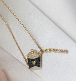 Crystal Potato Clavicle Chain Necklace Party Gift