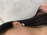 Acrylic Resin Hoop Earrings Retro Neon 80s Party Costume Accessory