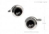 Silver Dice Cufflinks Novelty Shakable Copper Material Wholesale & Retail