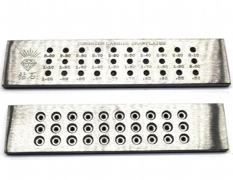 Tungsten Carbide Wire Drawplate Jewelry Tool