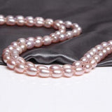 Natural Pink Rice Freshwater Pearls for Jewelry Making DIY