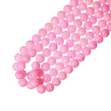 240pcs 10mm Glass Beads Imitating Jade for DIY Bracelet Making