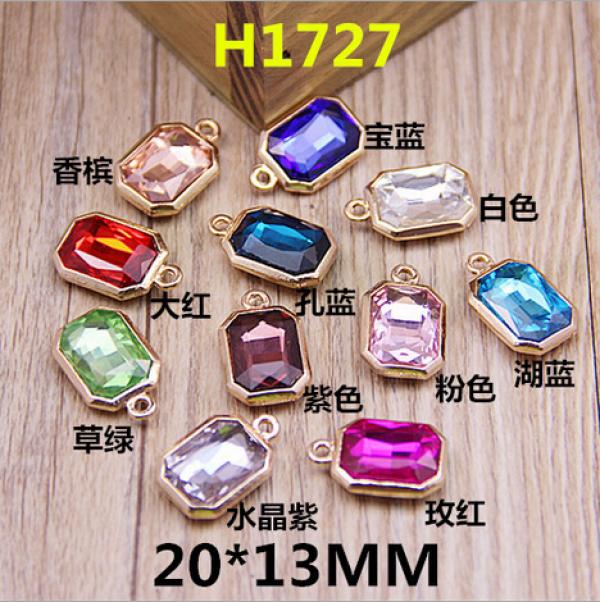 Crystal Rhinestone Necklace Pendants DIY Bracelet Phone Chain