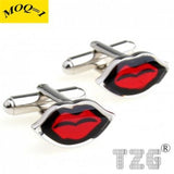 Lip Cufflink Cuff Link 1 Pair - Promo