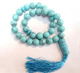 Natural Stone Quartz Crystal Turquoises Tiger Eye 33 Muslim Prayer Beads