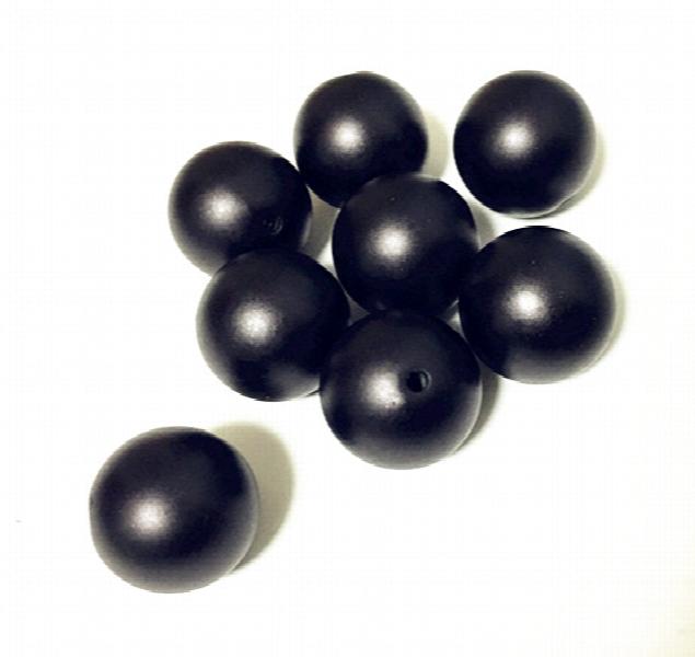 Acrylic Matte Pearls Beads 12mm/16mm/20mm for Chunky Necklace Jewelry