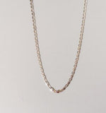S925 Silver 20 Basic Stacking Chain Necklace Silver 925 Chain DIY Pendant