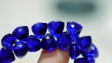 5pc AA Loose Beads Quartz Triangle Faceted 7-8mm DIY Jewelry Making