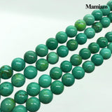 Green Turquoise 8mm Beads for DIY Jewelry Making