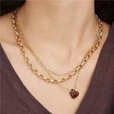 Amybaby Vintage Enamel Glaze Necklace Jewelry For Party