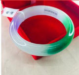 Natural Jadeite Bracelet Princess Jade Purple Green 54-62mm