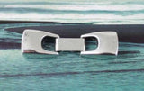 15 Pairs Tibetan Silver Hook Clasp for 9x2mm Leather Cord