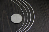 925 Silver Collar Women 1.5mm 1.2mm Thick