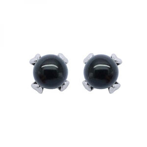 925 Sterling Silver Natural Agate Earrings