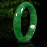 Natural Myanmar A Emerald Bracelet Green 54-62mm Jade Bracelet