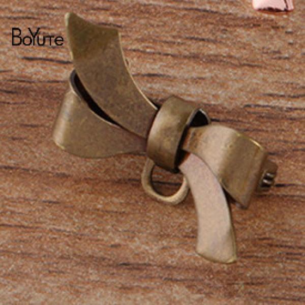 BoYuTe Bowknot Brooch with One Loop Diy Brooch Pins