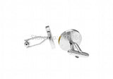 Yellow Smile Face Copper Cufflinks Wholesale & Retail