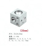 63mm Square Dapping Block for Jewelry Making Handcrafted Tools