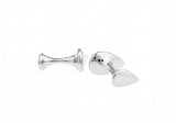 Silver Copper Water Drop Cuff Links