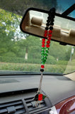 Afghanistan Flag Necklace Pendant