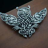 Gothic Witch Celtic Owl Hair Clip Barrette Hairpin Accessories