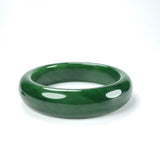 Natural Hetian Jade Green 54-62mm Bracelet Princess Jewelry Gift