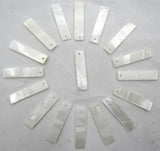 Natural Quartz Crystal Abalone Shell Pendant for DIY Jewelry Making