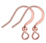 10pcs 925 Sterling Silver Earring Hooks for DIY Jewelry Making Z873