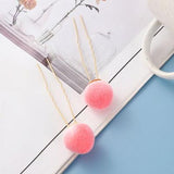 Pink Peach Hanfu Hairpin for Girls Hair Accessories