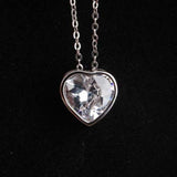 Romantic Zircon Pendant Necklace for Love