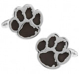 Men Bear Paw Cufflinks Red Copper Novelty Animal