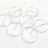 Acrylic Flat Coin Discs Beads 300pcs 21mm 200pcs 25mm 110pcs 32mm 62pcs 41mm