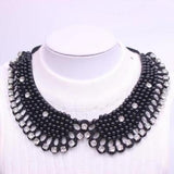 Vintage Bead Lace Necklace for Women