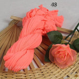 20pcs Nylon Flower Material for DIY Crafts Wedding