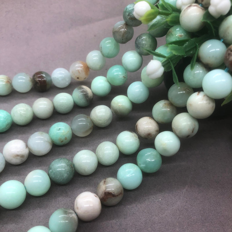 Chrysopras Africa Jade Beads 6-10mm Round Natural Stone DIY for Jewelry
