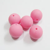 500pcs 12mm, 105pcs 20mm Acrylic Matte Solid Beads