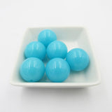 Neon Solid Round Chunky Beads Bubblegum Jewelry DIY Hand