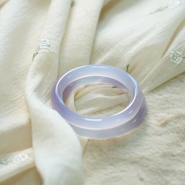 Zheru Jewelry Agate Chalcedony 54-64mm Bracelet Gift