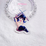 10pcs Demon Slayer Keychain Kimetsu no Yaiba Blade of Ghost Keychains