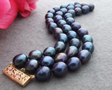 Elegant 13mm Pearl Bracelet