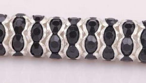 500pcs 8mm Rondelle Acrylic & Glass Beads for Earrings