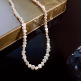 Baroque Real Freshwater Pearl Necklace Fine Jewelry