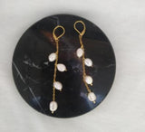 Baroque Freshwater Pearl Dangle Earrings
