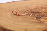 Personalized Name Dangle Earrings, Stainless Steel, Customized Earrings