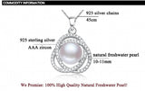 High Natural Pearl Pendant 925 Sterling Silver Pearl Jewelry